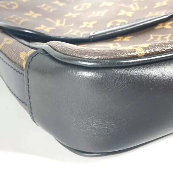LOUIS VUITTON MonogramMacassar Bus PM Pochette Crossbody Shoulder Bag - Picture 7 of 12